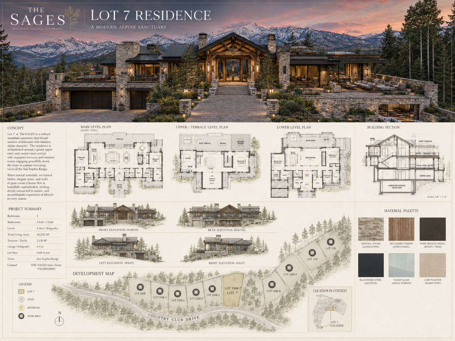 Lot 7 A Modern Alpine Sanctuary